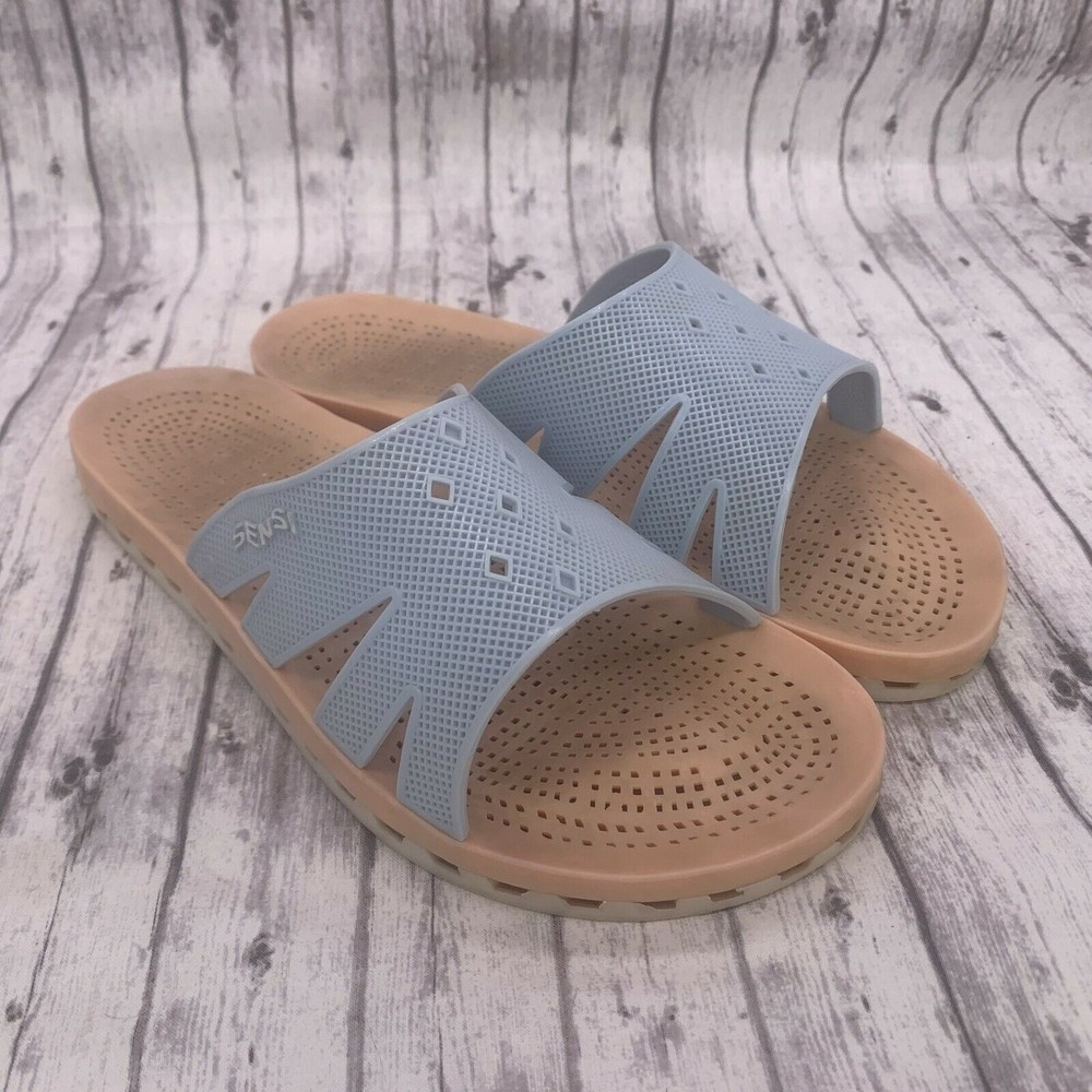 Sensi Blue Sandals Shoes Slides Womens Size 42-43 Size US 10